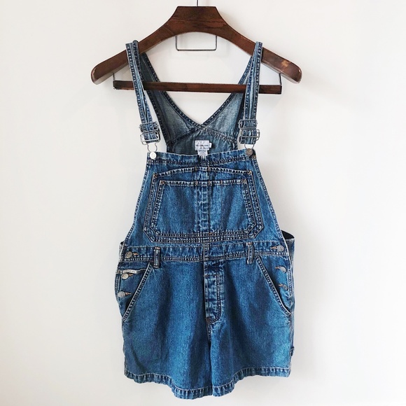 CALVIN KLEIN VINTAGE LIGHT WASH OVERALLS - Picture 2 of 5